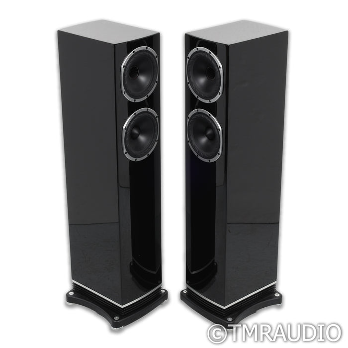 Fyne Audio F501 Floorstanding Speakers; Piano Black Pair