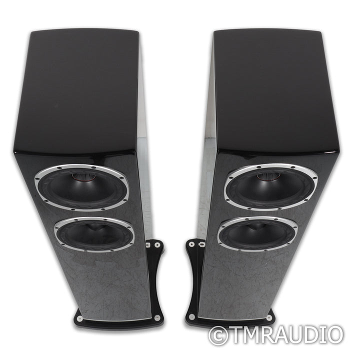 Fyne Audio F501 Floorstanding Speakers; Piano Black Pair