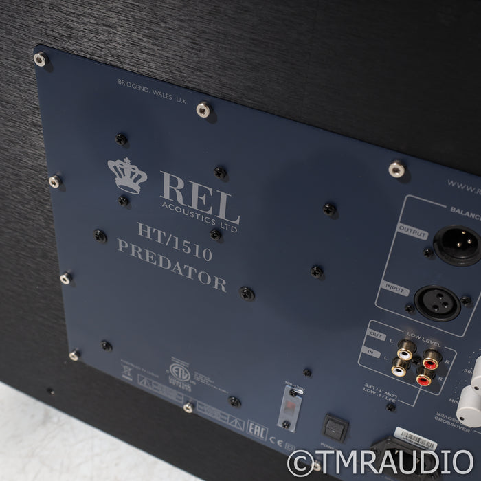 REL Acoustics HT/1510 Predator 12" Powered Subwoofer; Black