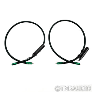 AudioQuest Earth RCA Cables; 1m Pair Interconnects
