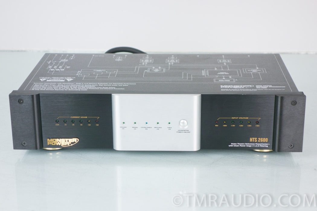 Monster HTS 2600 Home Theater Power Center / Conditioner