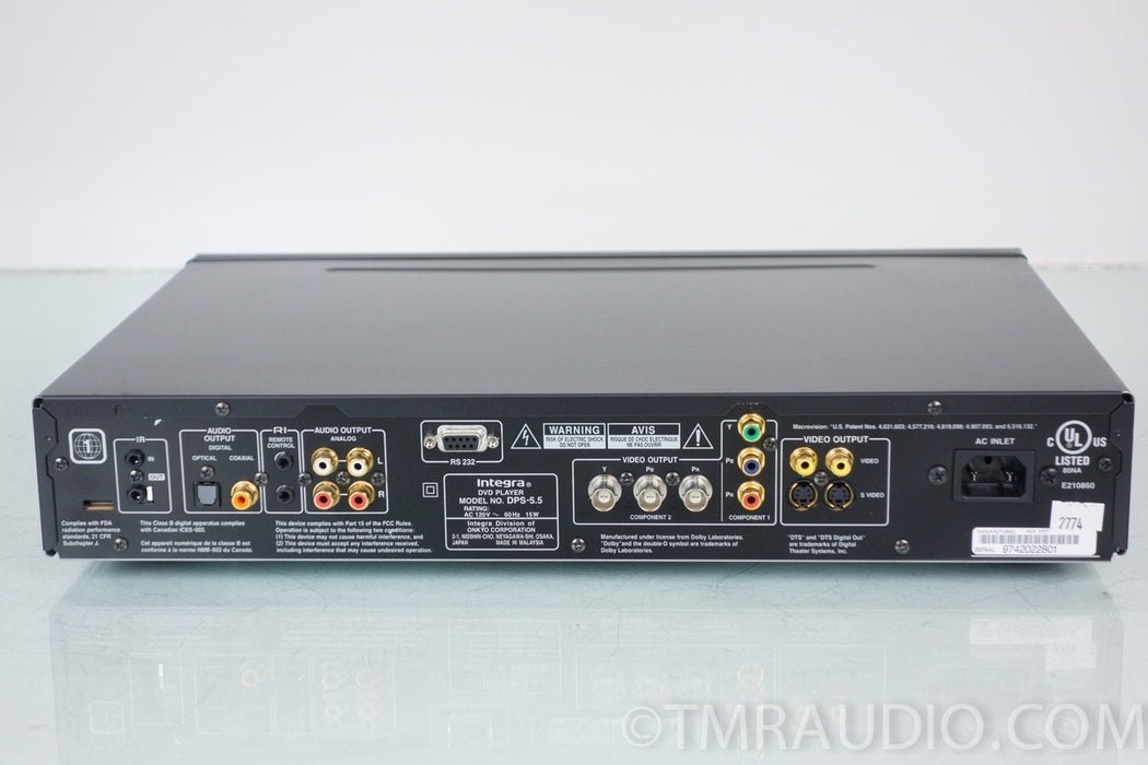 Integra (onkyo) DPS-5.5 CD / DVD Player