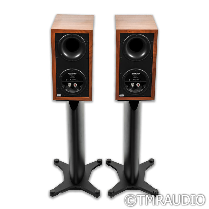 Dynaudio Heritage Special Bookshelf Speakers; Walnut Pair w/ Stands