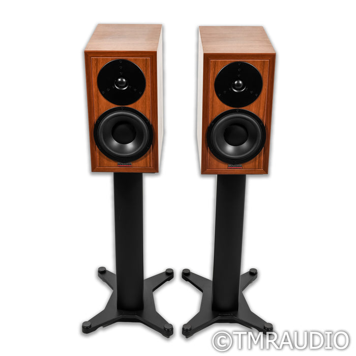 Dynaudio Heritage Special Bookshelf Speakers; Walnut Pair w/ Stands