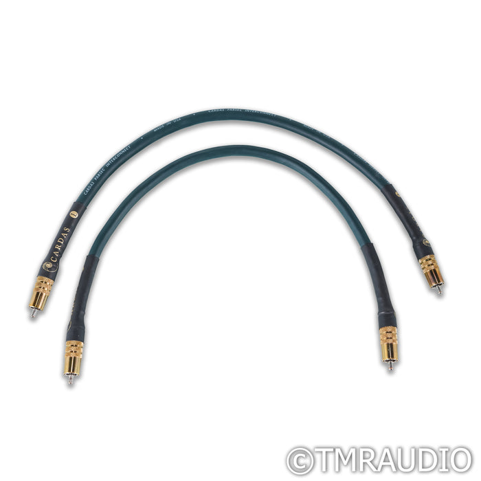 Cardas Parsec RCA Cables; 0.5m Pair Interconnects