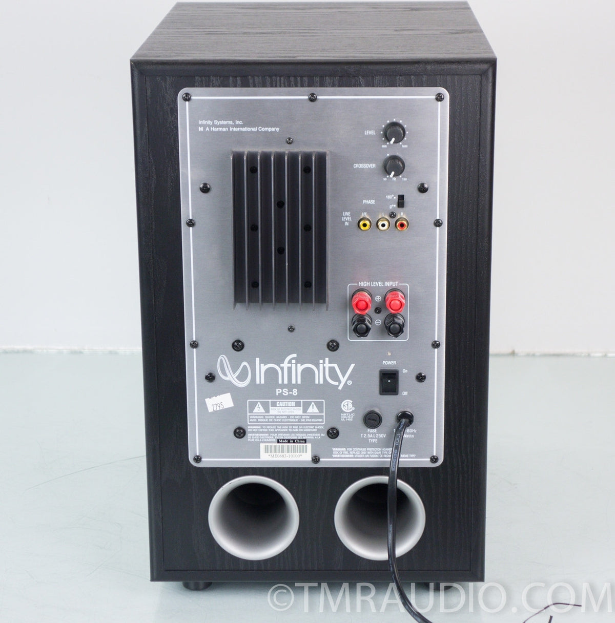 Infinity PS-8 8 inch Powered Subwoofer — The Music Room