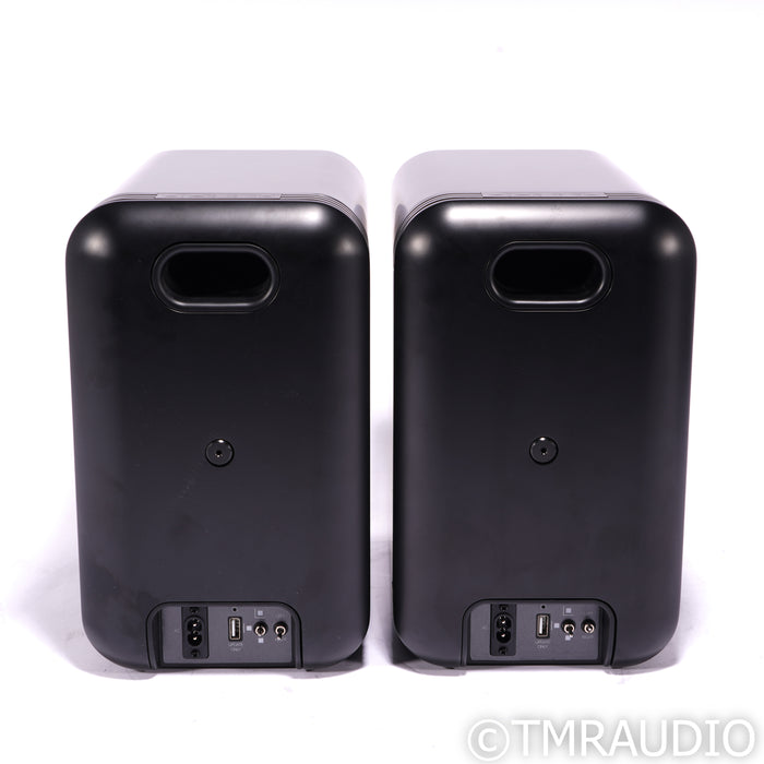 Q Acoustics Q Active 200 Wireless Bookshelf Speakers; Black Pair w/ QHub