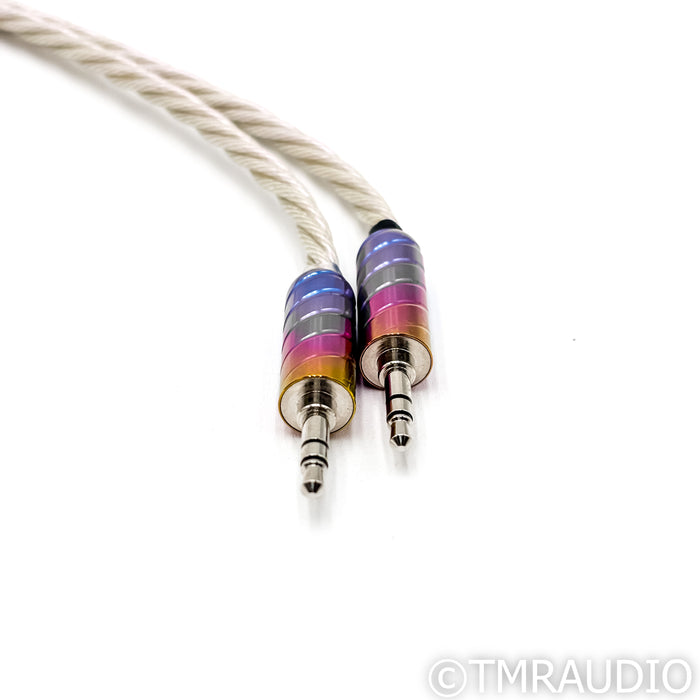 Viking Weave Cables Bifrost 8 Core Headphone Cable; 2m Dual 3.5mm to 4-Pin XLR