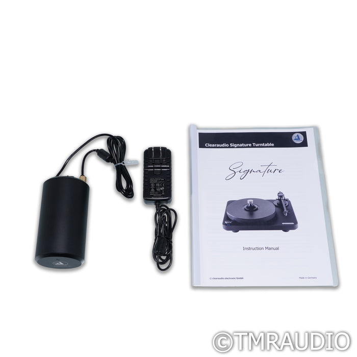 Clearaudio Signature Turntable; Tracer Black Tonearm; No Cartridge (Open Box)