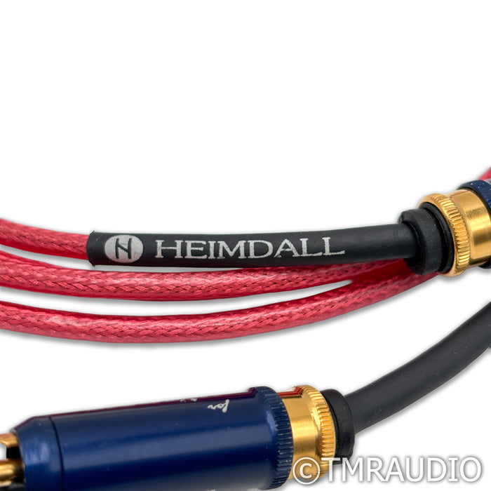 Nordost Heimdall V1 RCA Cables; 7ft