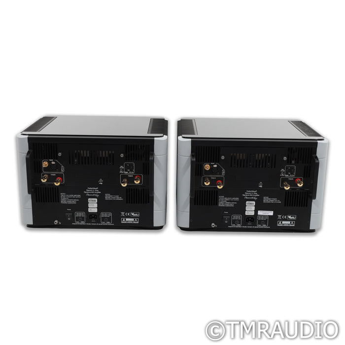 PS Audio BHK 600 Signature Tube Hybrid Monoblock Power Amplifiers; Silver Pair