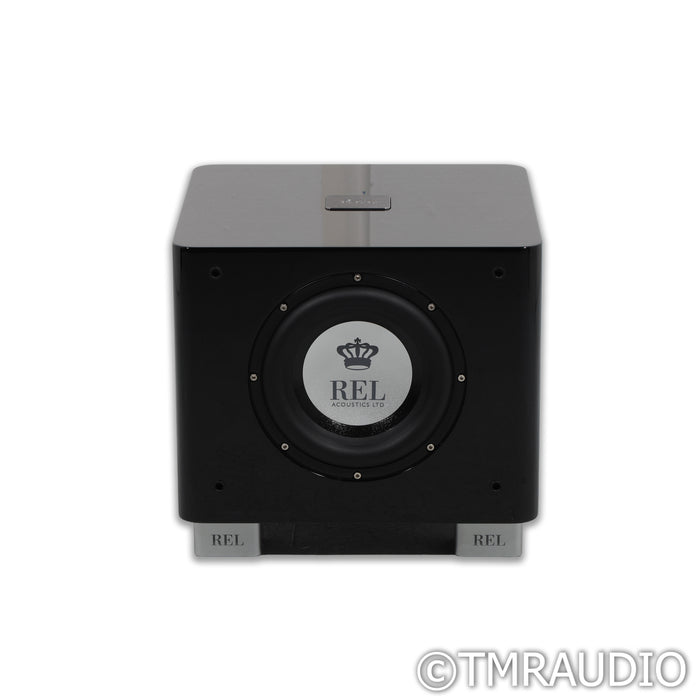 REL Acoustics T/7x 8" Powered Subwoofer; Piano Black