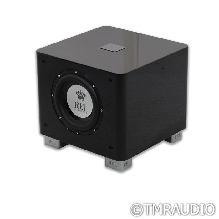 REL Acoustics T/7x 8" Powered Subwoofer; Piano Black