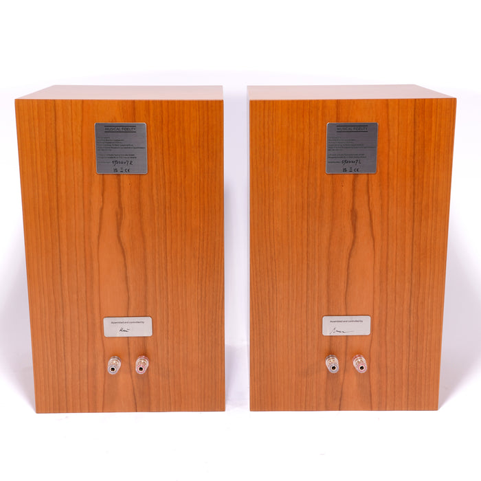 Musical Fidelity LS5/9 Bookshelf Speakers; Cherry Pair