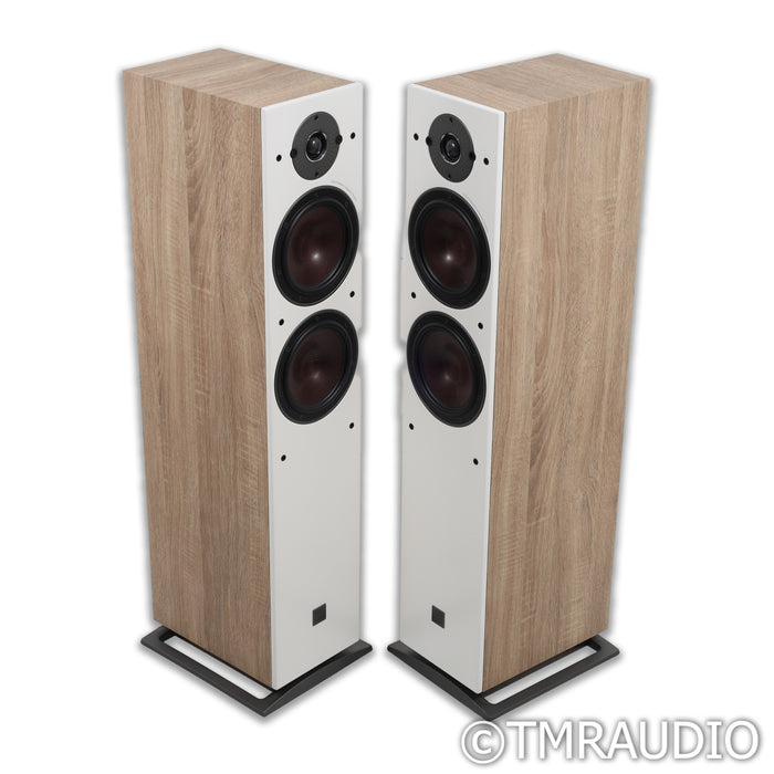 DALI Oberon 7 Floorstanding Speakers; Light Oak Pair