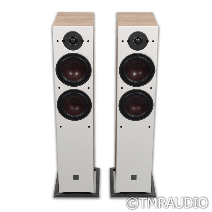 DALI Oberon 7 Floorstanding Speakers; Light Oak Pair