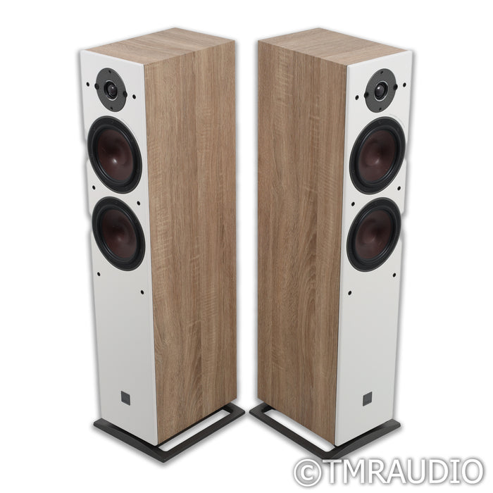 DALI Oberon 7 Floorstanding Speakers; Light Oak Pair
