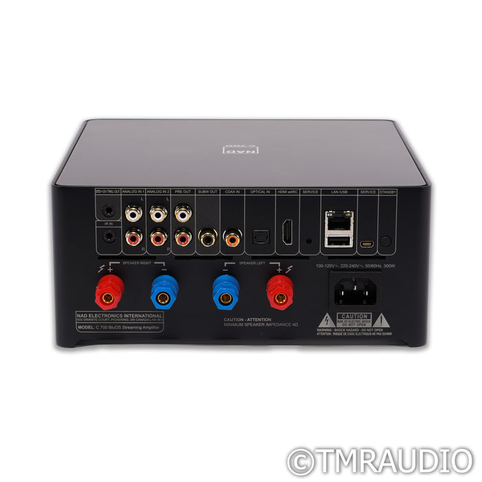 NAD Electronics C700 BluOS Streaming Integrated Amplifier
