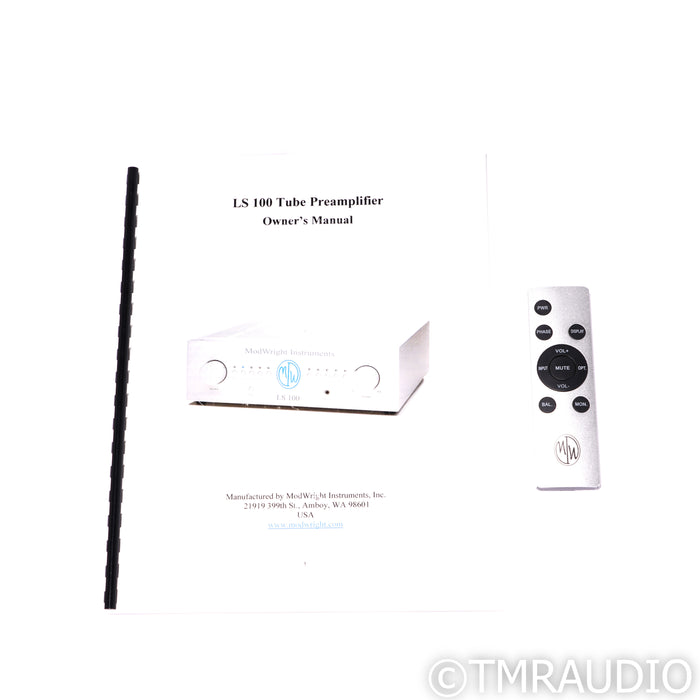 ModWright LS 100 Stereo Tube Preamplifier
