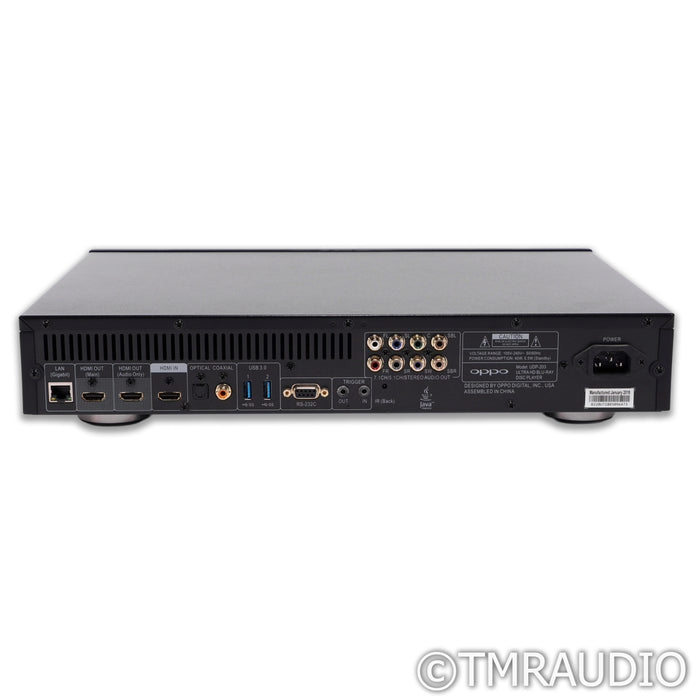 Oppo UDP-203 Ultra HD Universal Blu-ray Player; CD / SACD