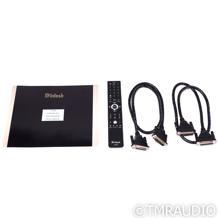 McIntosh C1100 Stereo Tube Preamplifier w/ Controller; MM / MC Phono