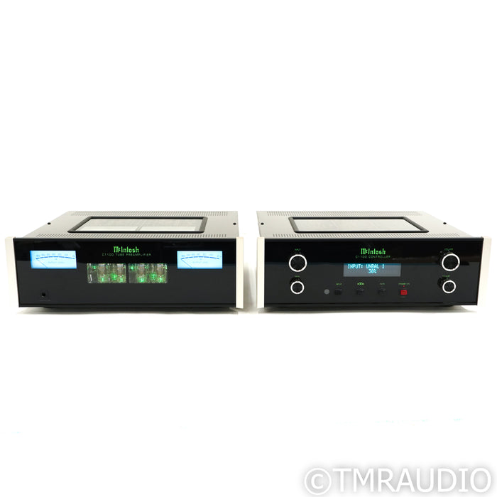 McIntosh C1100 Stereo Tube Preamplifier w/ Controller; MM / MC Phono