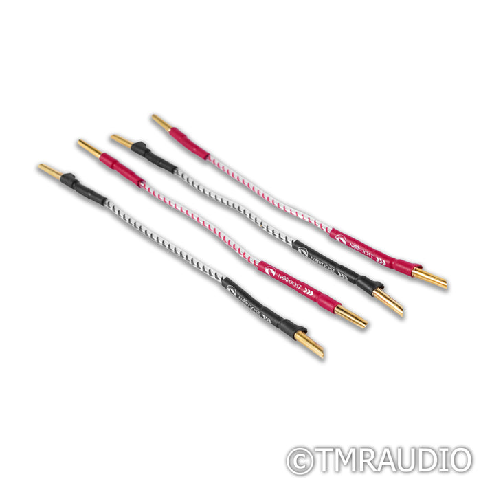 Nordost Norse 2 Bi-Wire Jumpers; 7 inch; Set of 4 (Open Box)