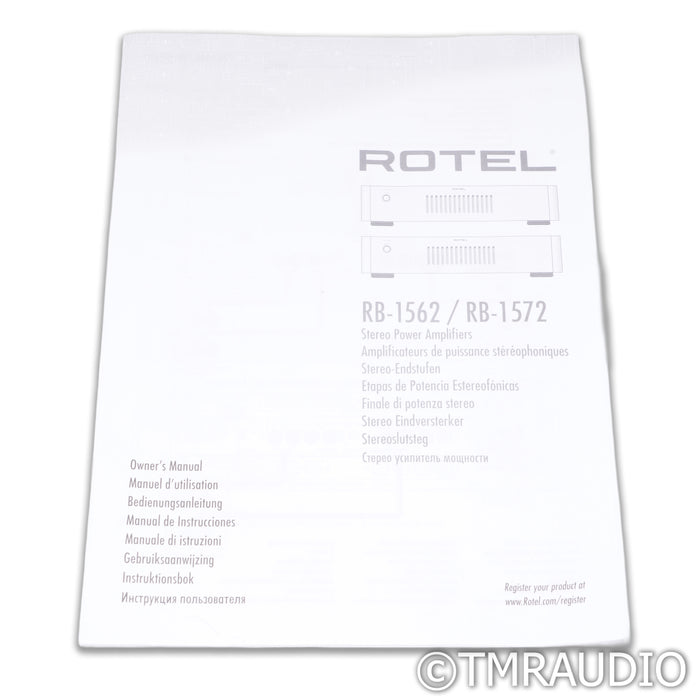 Rotel RB-1572 Stereo Power Amplifier