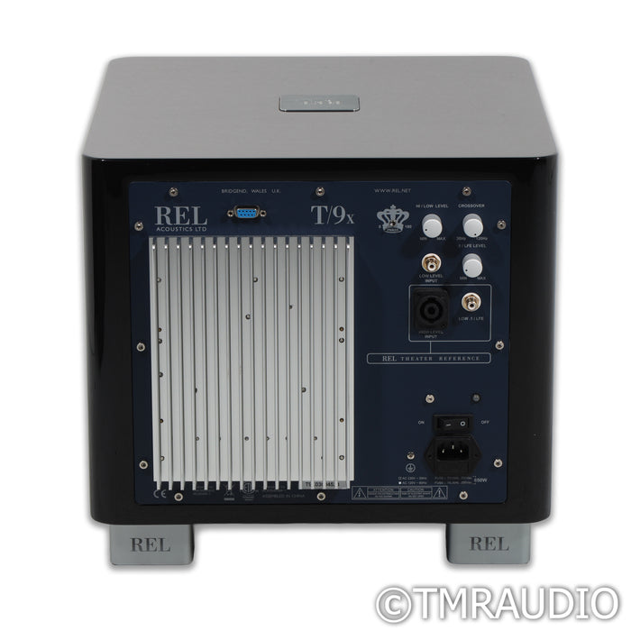 REL Acoustics T/9x 10" Powered Subwoofer; Gloss Black