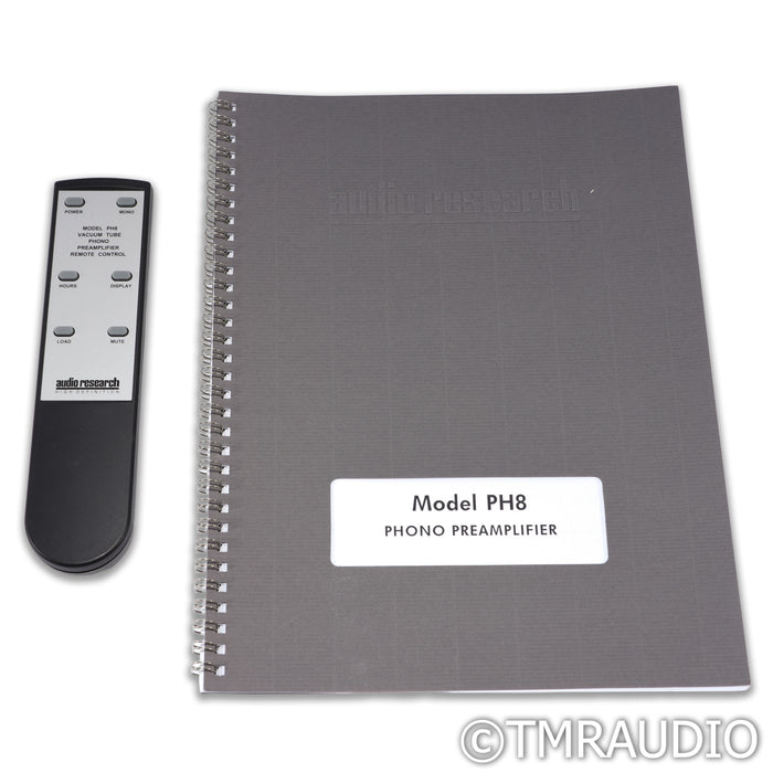 Audio Research PH8 Stereo Phono Preamplifier; MM/MC