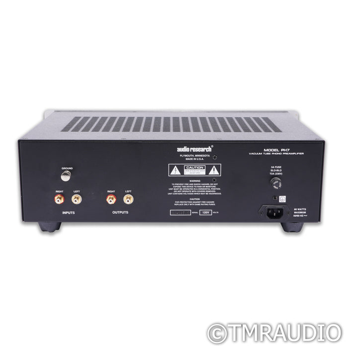 Audio Research PH7 Tube MM / MC Phono Preamplifier; PH-7