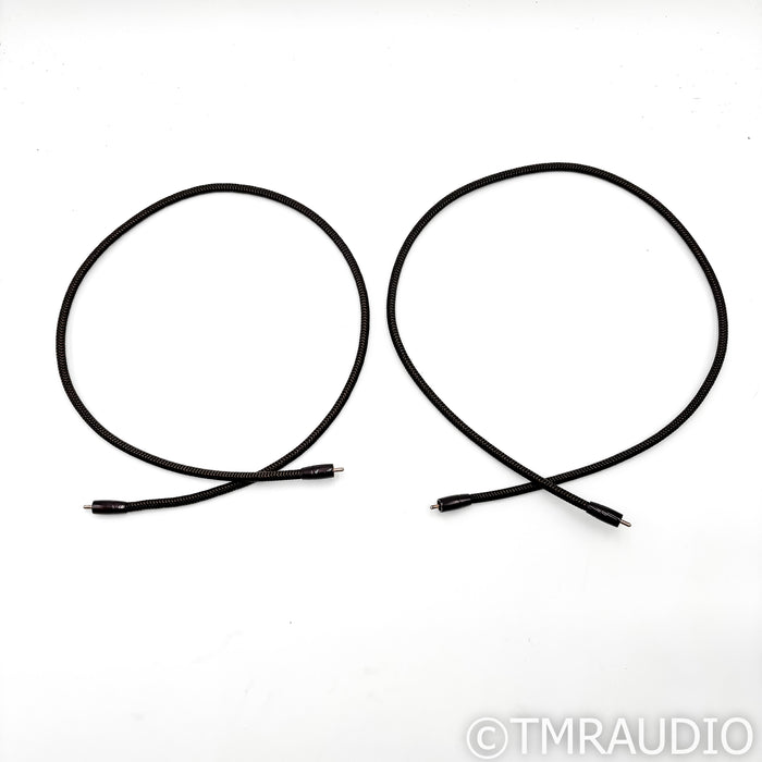AudioQuest Mackenzie RCA Cables; 1m Pair Interconnects