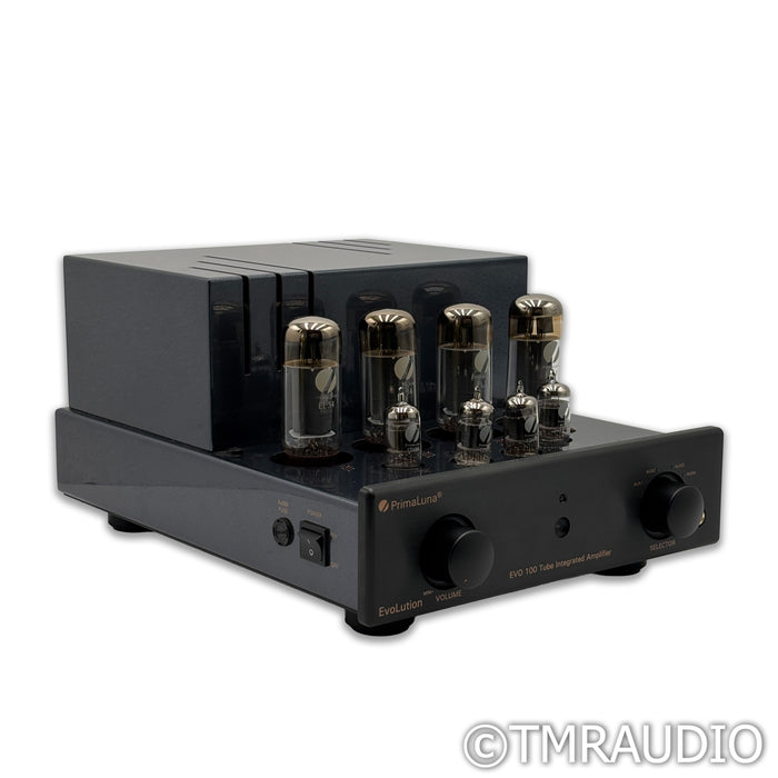 PrimaLuna EvoLution EVO 100 Stereo Tube Integrated Amplifier; Black