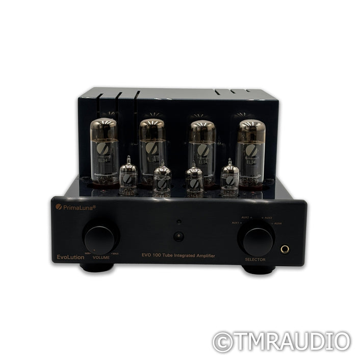 PrimaLuna EvoLution EVO 100 Stereo Tube Integrated Amplifier; Black