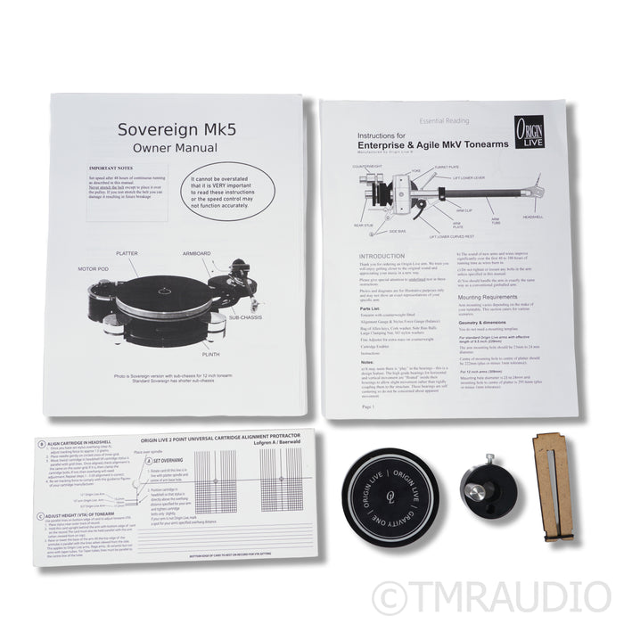 Origin Live Sovereign MKV Special Belt Drive Turntable