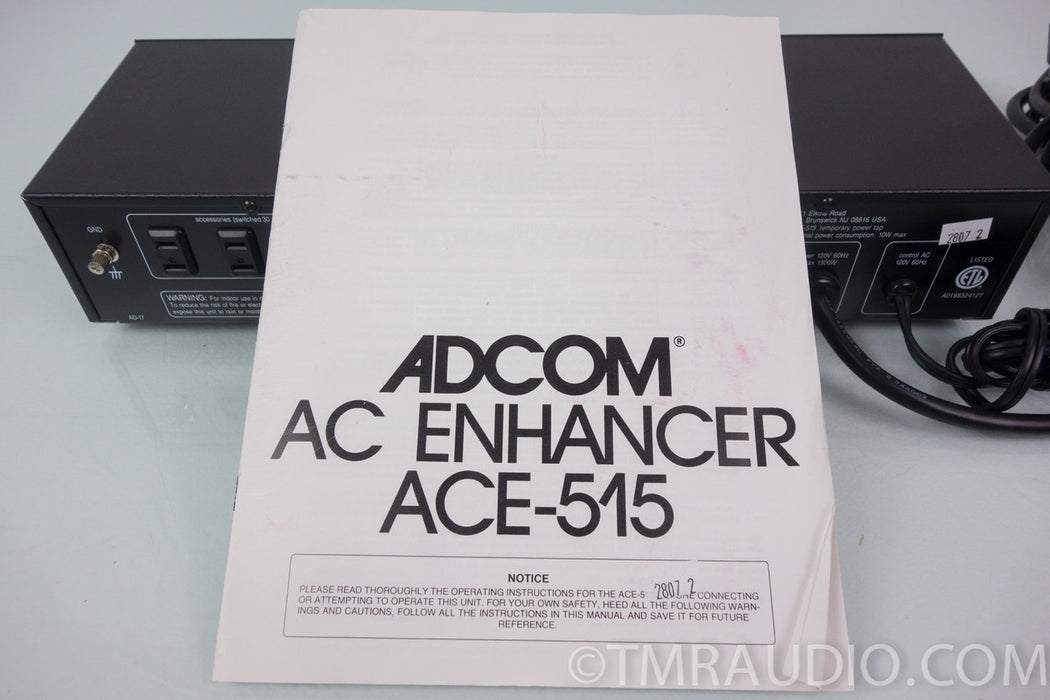 Adcom ACE-515 AC Enhancer / Power Conditioner