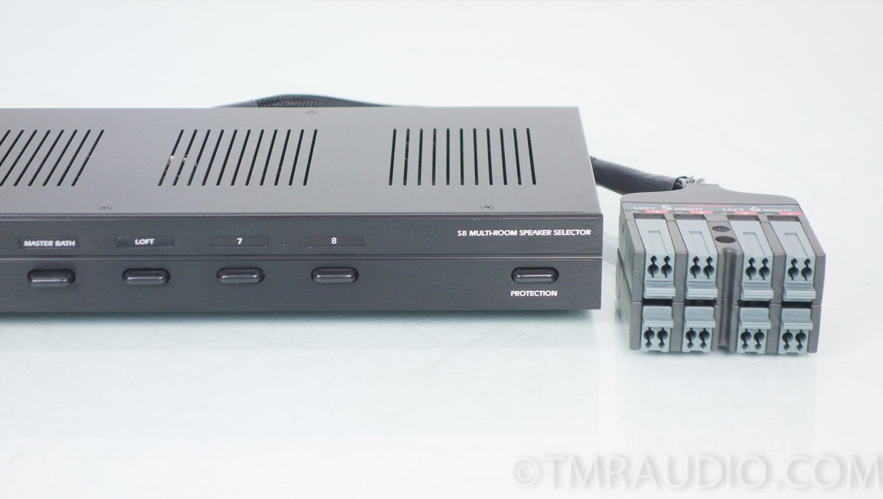 Speakercraft S8 Multi-room Speaker Selector with Plugs