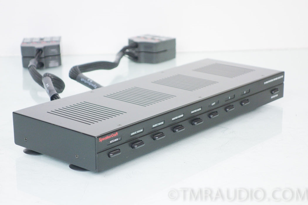 Speakercraft S8 Multi-room Speaker Selector with Plugs