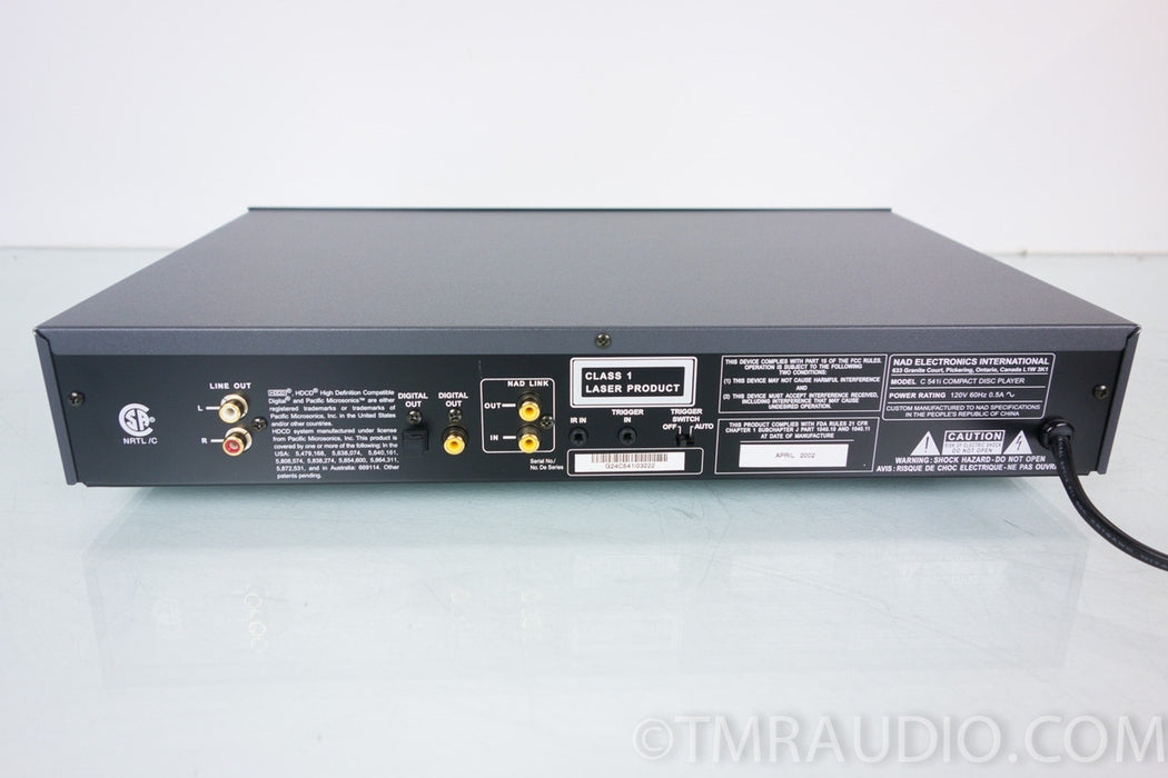 NAD C 541i CD Player in Factory Box