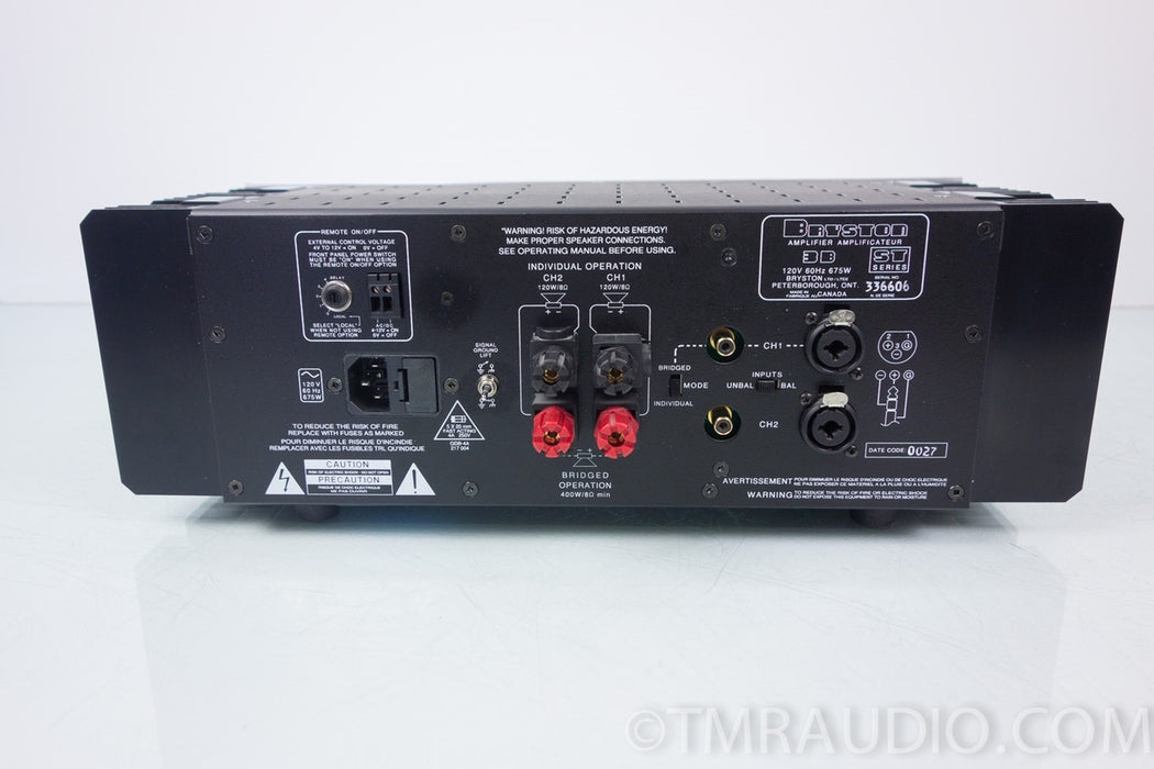 Bryston 3B-ST Stereo Power Amplifier