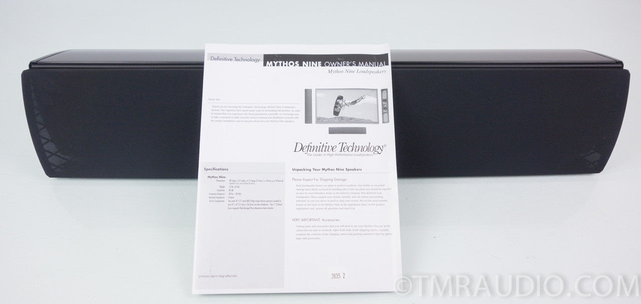 Definitive Technology Mythos 9 Speaker
