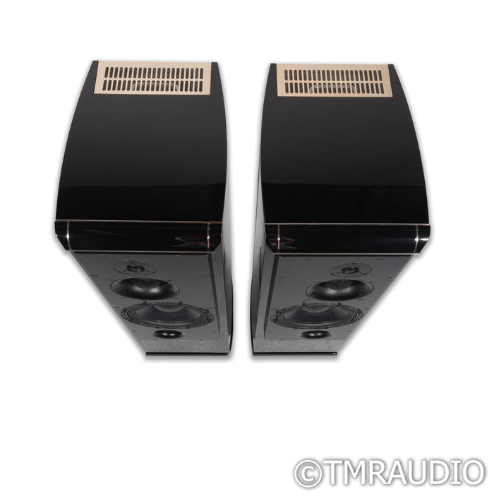 ATC SCM50ASLT SE Active Floorstanding Speakers; Piano Black Pair