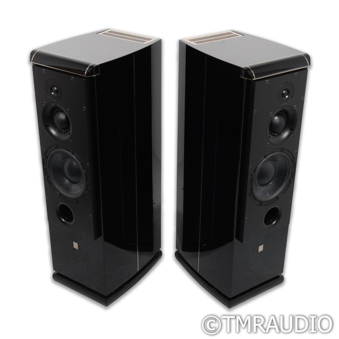 ATC SCM50ASLT SE Active Floorstanding Speakers; Piano Black Pair