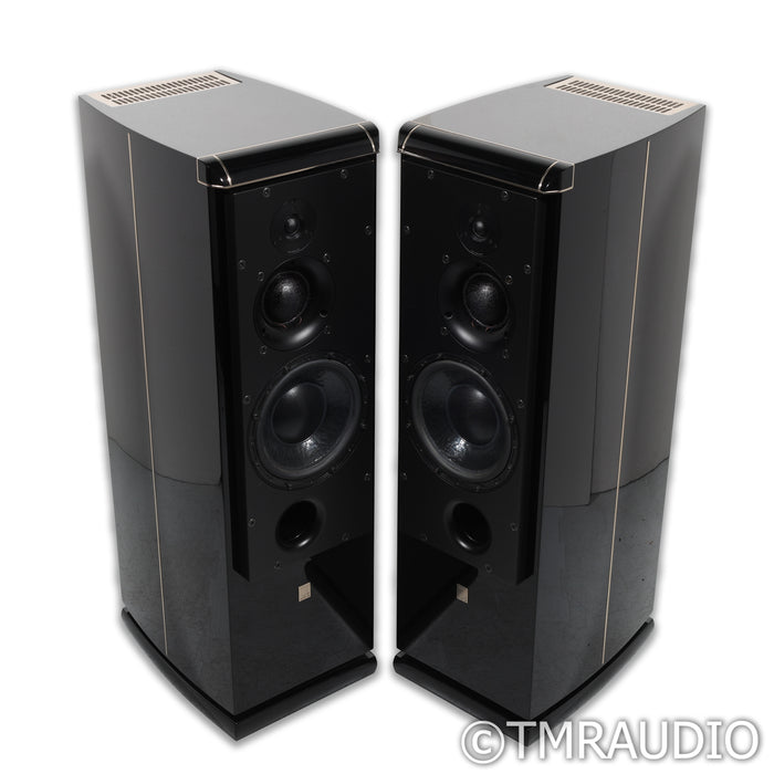 ATC SCM50ASLT SE Active Floorstanding Speakers; Piano Black Pair