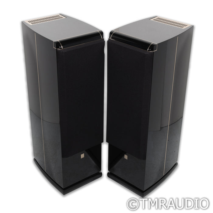 ATC SCM50ASLT SE Active Floorstanding Speakers; Piano Black Pair