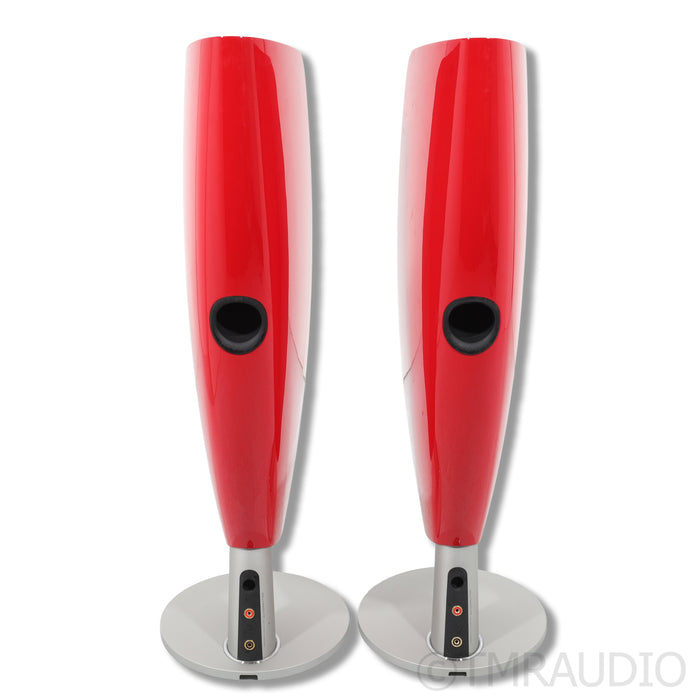 DALI Fazon F5 Floorstanding Speakers; Red Pair