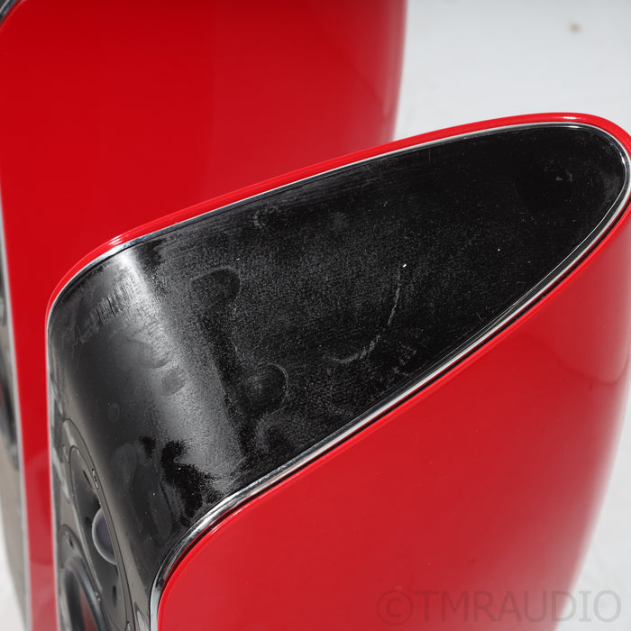 DALI Fazon F5 Floorstanding Speakers; Red Pair