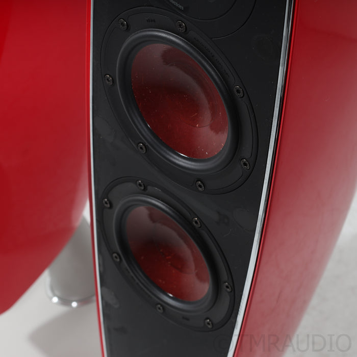 DALI Fazon F5 Floorstanding Speakers; Red Pair
