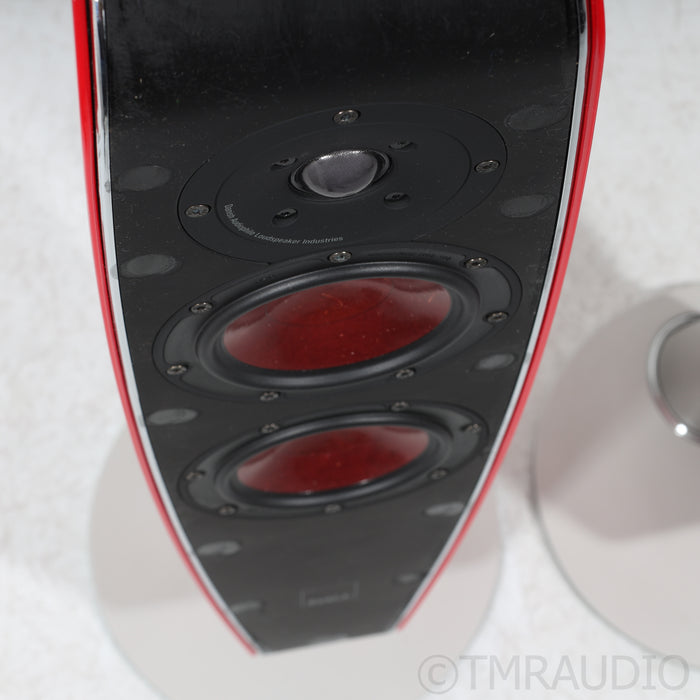 DALI Fazon F5 Floorstanding Speakers; Red Pair