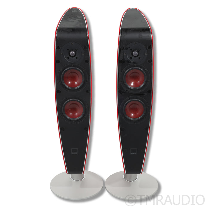 DALI Fazon F5 Floorstanding Speakers; Red Pair